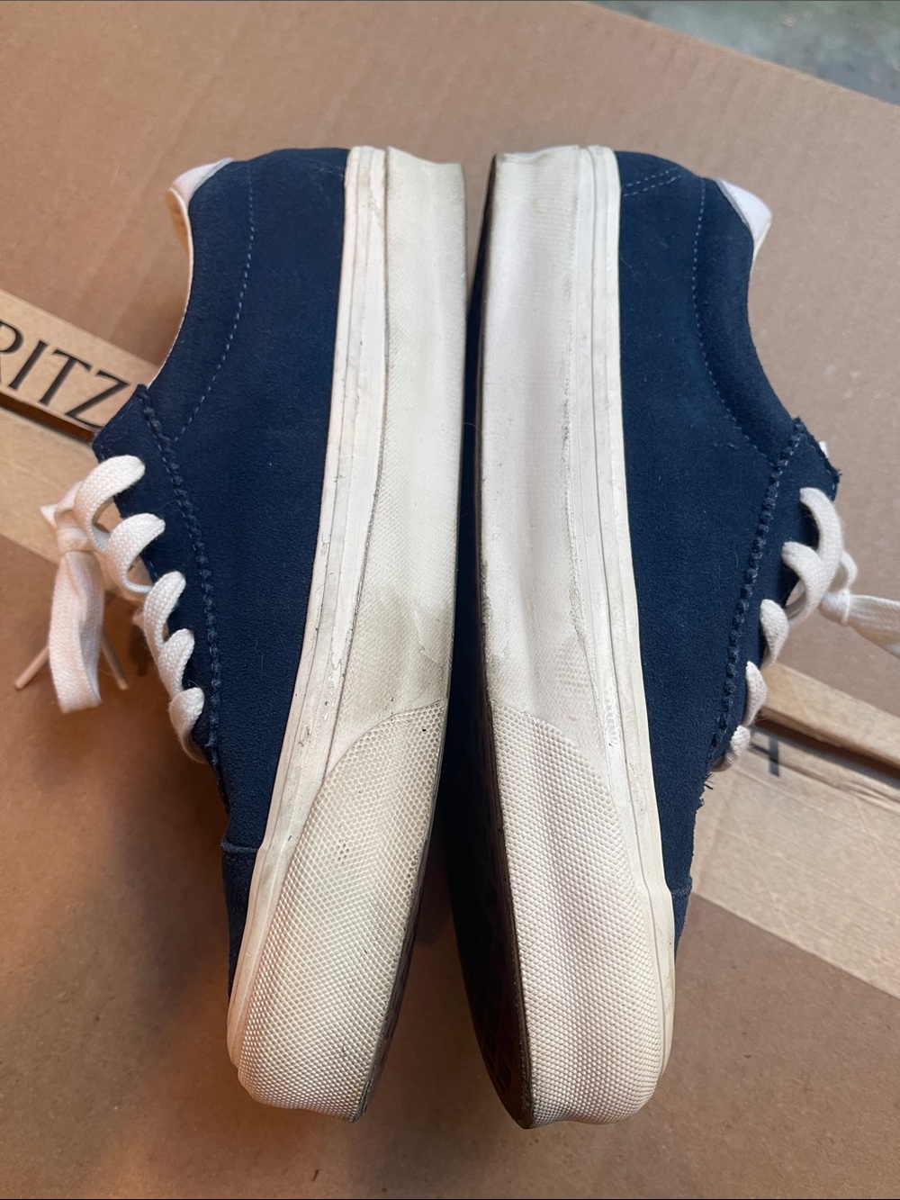 Vans women navy sneaker - Picture 4 of 6